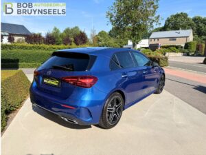 Mercedes A180 Amg line - spectraalblauw - Garage Bob Bruynseels